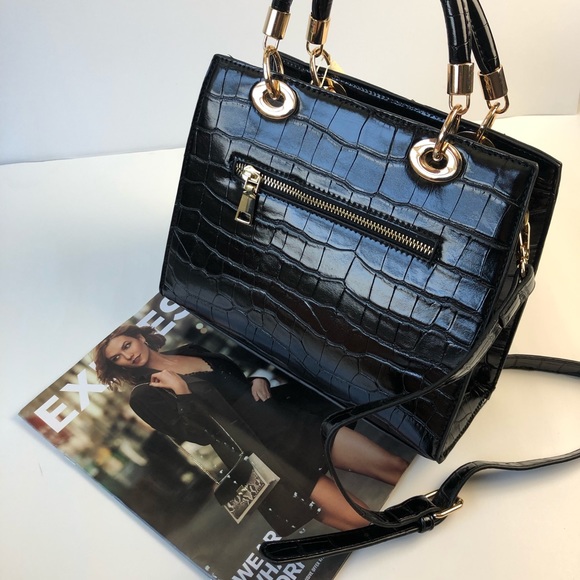 MINI SATCHEL CROC BAG 🍂 - Picture 8 of 8